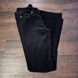 Tory Burch Black Straight Leg Pants